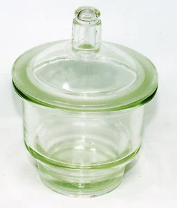 Kimble KIMAX 21000 160mm Large Size Glass Desiccator with Knob Top Cover  - Picture 1 of 2