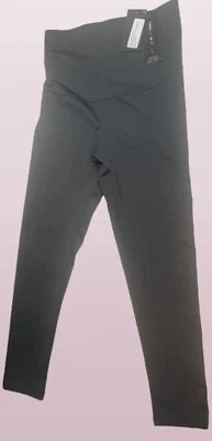 RUNE NYC Yogalicious Women's Med Lux Maternity Porter High Waist Side Pocket - Image 1 of 4