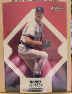 2006 Topps Finest Randy Johnson #86 HOF - Foto 1 di 2