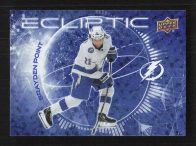 Brayden Point 2023-24 Upper Deck Ecliptic Tampa Bay Lightning #EC-12 - Image 1 of 2
