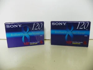 Sony 120 8mm video Cassettes - Picture 1 of 2