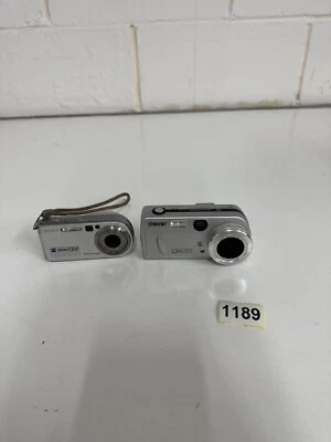 Sony Cyber-shot DSC-P52 3.2MP  Digital Camera And Dcs-p200 #1189 - Image 1 of 4