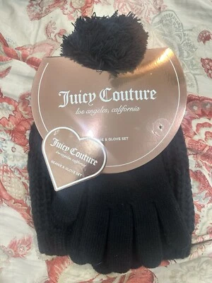 Juicy Couture帽子与豆豆套装 — 第 1/2 张图片