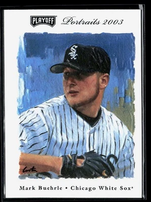 Mark Buehrle 2003 Playoff Portraits Sample Promo Beckett Samples #42 - Image 1 of 2
