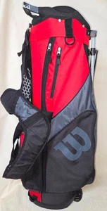 Wilson Stand Carry Golf Bag 5-Way Dual Carry Straps READ - Picture 1 of 9