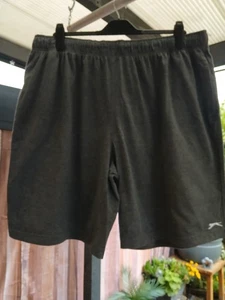 Slazenger Grey Men's Shorts Size 4XL - Picture 1 of 4