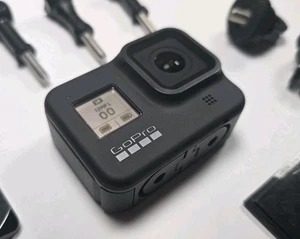 GoPro HERO8 Black 4K Camera Bundle – w/Mounts & Acc. – Excellent Condition - Picture 1 of 6