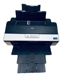 Epson Stylus Photo R2880 Wide Photo Printer For Parts, No Ink to Test, Powers Up - Picture 1 of 5