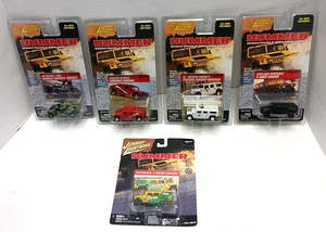 Lote de 5 fundidos a presión Johnny Lightning Hummer - Imagen 1 de 7