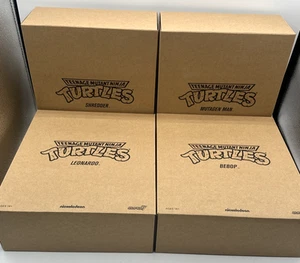 Super 7 TMNT Ultimates Wave 2 Leonardo Mutagen Man Shredder & Bepop - Picture 1 of 23