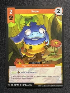 2025 Metazoo Snipe - Holo Alpha Promo - ADA 005/013 Metatwo TCG - Picture 1 of 10