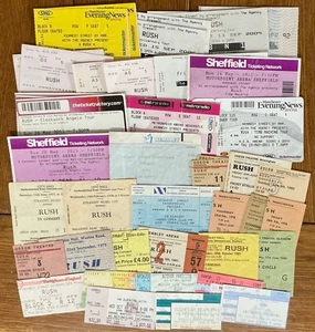 Rush Original Concert Tickets Select From Dropdown List - Picture 1 of 41