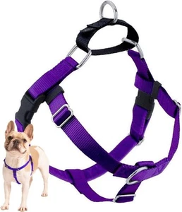 2 Hounds Design Freedom No Pull Dog Harness 1" LG Purple - Picture 1 of 7