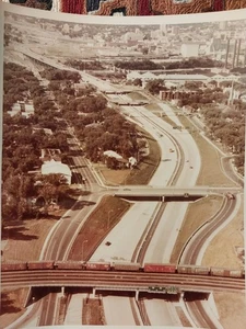 Minnesota Highways - Interstate 35W, West Mississippi - Hennepin Ave. 1974 Photo - Picture 1 of 9