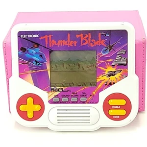 Thunder Blade 1988 Tiger Electronics Handheld Video Game Tested Working - Picture 1 of 13