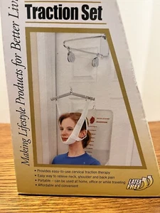 Duro-Med 5320140000 Over Door Traction Set Cervical Neck Unit - Picture 1 of 8