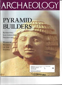 Archaeology Magazine Back Issue January/February 1997 Pyramid Builders - Picture 1 of 1