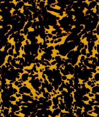 Golpeador acústico material en blanco tortuga amarilla 9,3 x 11,3 130510YFT Foto 1 de 2