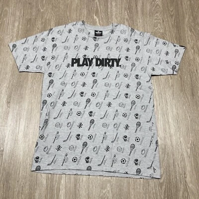 Undefeated Shirt L Vintage 00s Y2k Play Dirty UNDFTD Bonds Tyson Streetwear Tee - Image 1 of 4