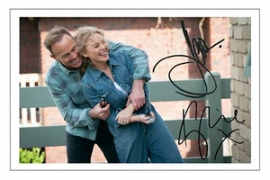 Jason Donovan & Kylie Minogue Signed Autograph 6x4 PHOTO Gift Print NEIGHBOURS - Picture 1 of 1