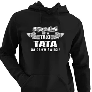 Jedyny Taki Tata Ojciec Bluza polnischer Hoodie Prezent na Dzien Ojca Polska Dziadek - Bild 1 von 14