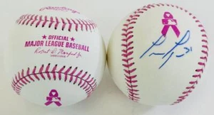 LANCE LYNN SIGNED PINK MOTHERS DAY BASEBALL CARDINALS DODGERS AUTOGRAPH COA J15 - Picture 1 of 1