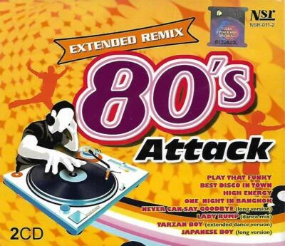 Extended Remix 80's Attack 2CD Original Artist 80's Disco Dance Hits Mint - Image 1 of 4