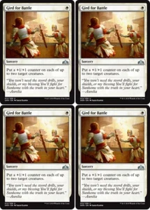 MTG - 4x GIRD FOR BATTLE - Guilds of Ravnica (U) - Picture 1 of 1