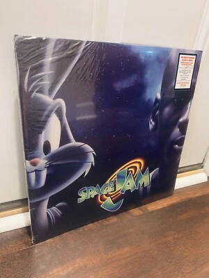 SPACE JAM Soundtrack 2-LP Red & Black Colored Vinyl LP LE Michael Jordan SEALED! - Image 1 of 3