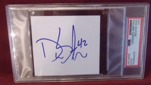 DAN SEXTON DUCKS 2009-PRESENT SIGNED INDEX CARD SLABBED AUTHENTIC PSA/DNA - Picture 1 of 1