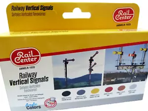 Rail Center Railway Signals colour. 6 colours for brush or airbrush. AMMO.R-1033 - Bild 1 von 3