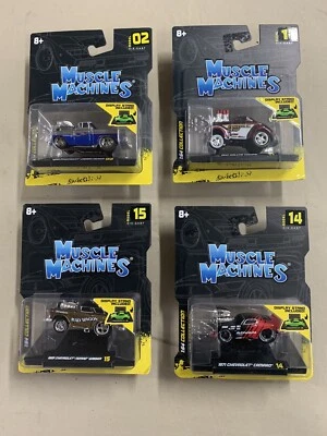 Muscle Machines LOT  1/64 Chevy Truck Camaro Wagon Willys NEW Series 1 2 3 - Image 1 of 4