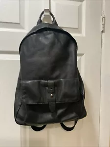 Cole Haan Leather Backpack, BLACK PRE OWNED - Picture 1 of 21