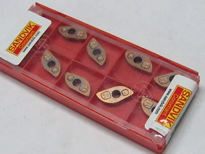 10 pcs SANDVIK R216-16 03 E-M Grade 1030 Carbide Inserts - Picture 1 of 4