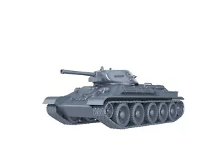 WWII SOVIET USSR - T-34/76 MOD 41 - 1/48 1/56 1/72 1/87 1/100 3D PRINTED - Picture 1 of 5