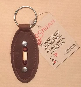 Schlüsselanhänger Indianer Huron 5 Nationen Kanada - Bild 1 von 1