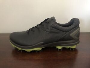 ECCO Biom G3 Gore-Tex Golf Shoes Spikes Men’s Size 9-9.5 (EU 43) Black Green