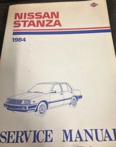 1984 Stanza Service Manual - Bild 1 von 4