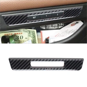 Carbon Fiber Interior Memory Button Cover Trim For BMW 5 Series F10 2011-2017 - Picture 1 of 12
