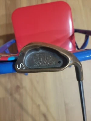 Ping Zing 2 Black Dot BECU Sand wedge2  Steel Shaft Wedge Flex 35.5" Lengt  - Image 1 of 4