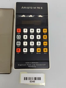0340 calculatrice ARISTO M 76 S - Photo 1/2