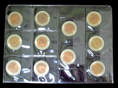 Russia 1991 - 1994 Set of 11 Uncirculated Bi-Metallic Wildlife Coin in Case Coa - Image 1 of 4