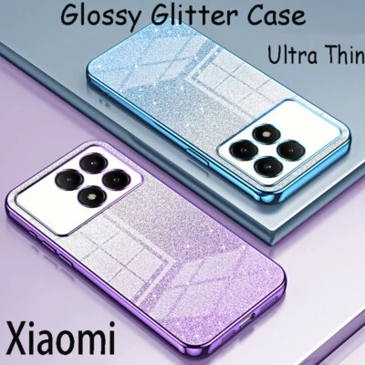 Glitter Soft Phone Case Cover For Xiaomi Redmi Note 13 12 11 Pro Poco X6 X5 Pro - Image 1 of 4