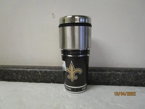 New! NFL New Orleans Saints 16oz Travel Stain Steel Tumbler - Picture 1 of 5
