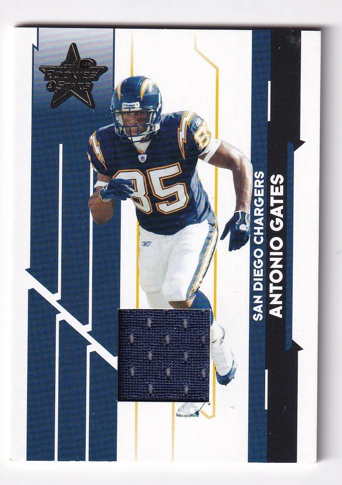 Antonio Gates 2006 Donruss Game Worn Jersey Card #84 - Image 1 of 1