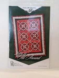 Patrones de edredón elegantes de Charlotte Angotti 54 x 72 tradicionales - Imagen 1 de 2