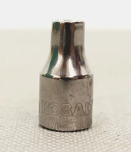 4 mm Kobalt 22704 1/4 pulgadas Square Drive cromado - Imagen 1 de 6