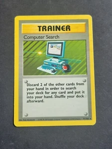 Pokemon Computer Suche 71/102 - Base Set Rare Non Holo Trainer - EX - Bild 1 von 2