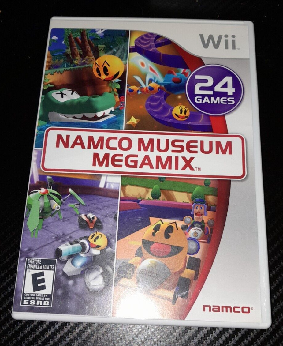 Namco Museum Megamix (Nintendo Wii, 2010) Complete Tested