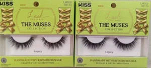 Kiss Lash Couture The Muses Collection Handmade Legacy LMS03/88174 Black - Picture 1 of 5
